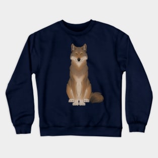 Eurasian Wolf Crewneck Sweatshirt